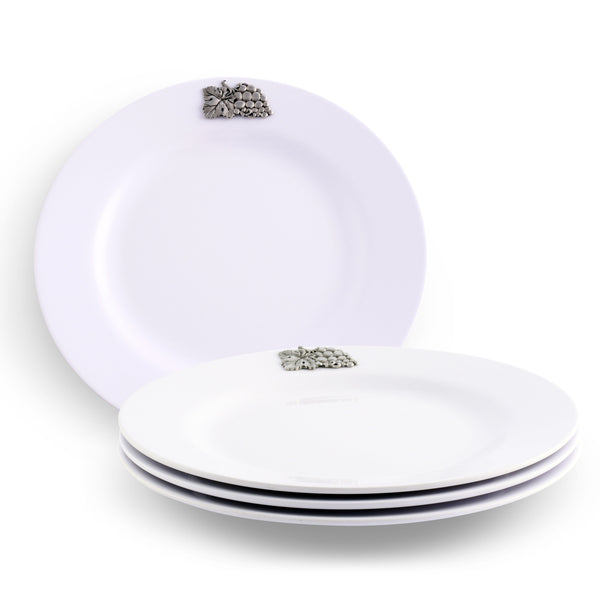 Grape Melamine Lunch Plates - Set of 4 Arthur Court Designs