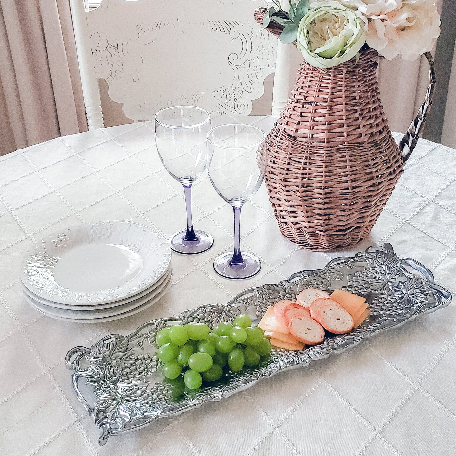 Grape Oblong Tray Arthur Court Designs