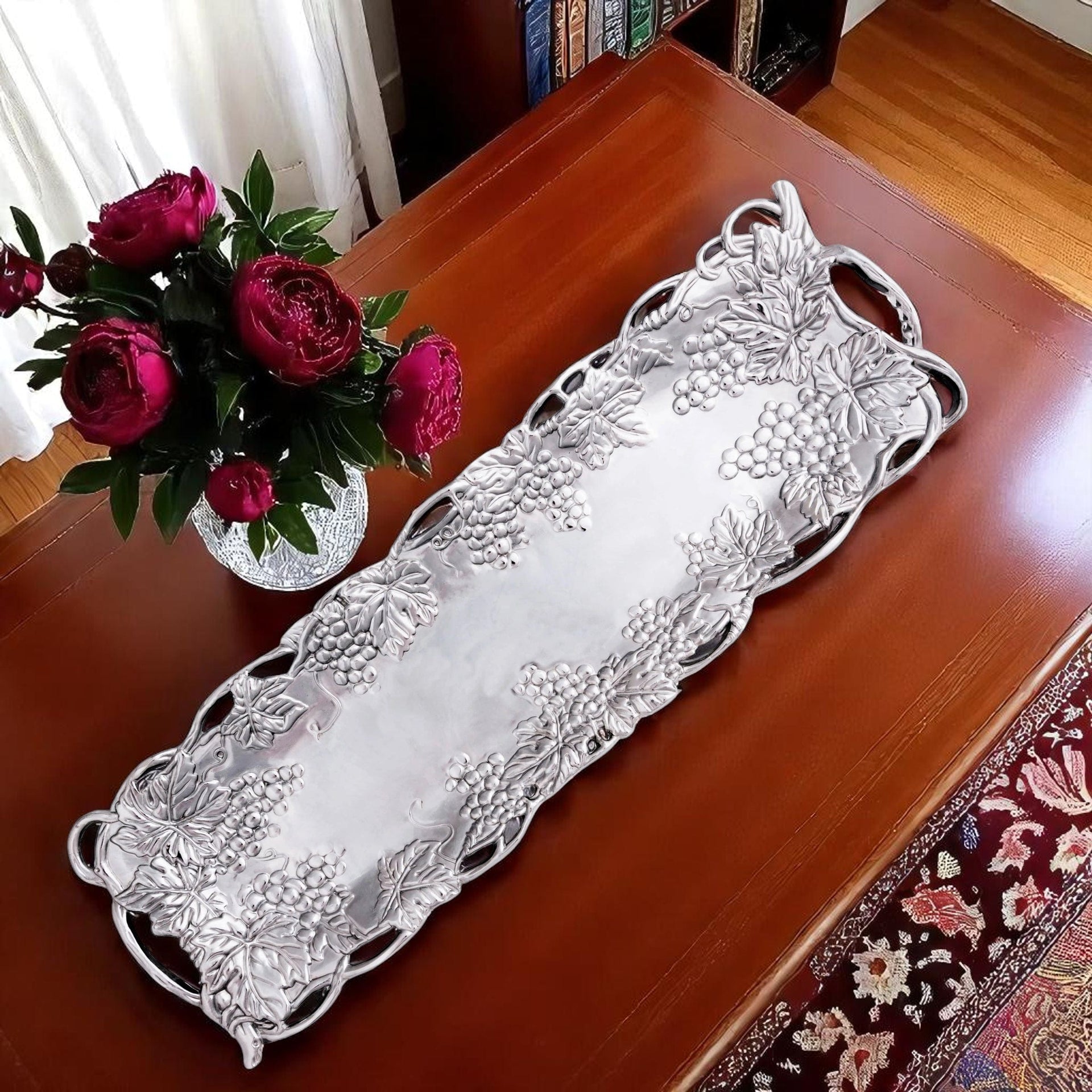 Grape Oblong Tray Arthur Court Designs