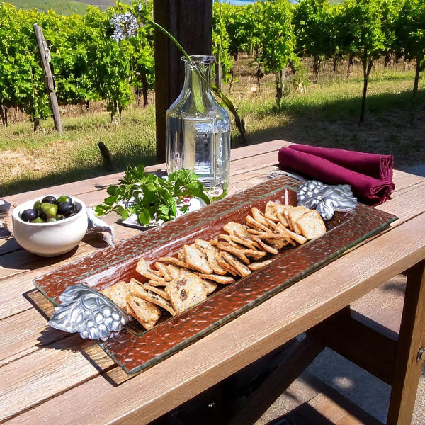 Grape Oblong Tray Arthur Court Designs