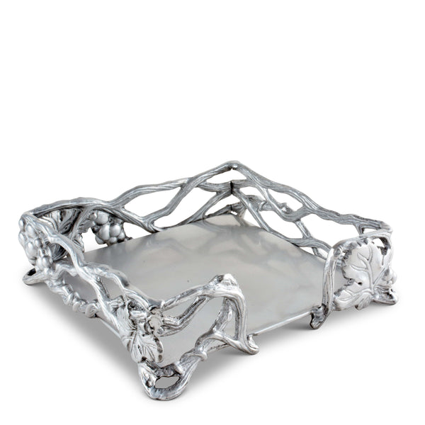 Grape Open Vine Napkin Box