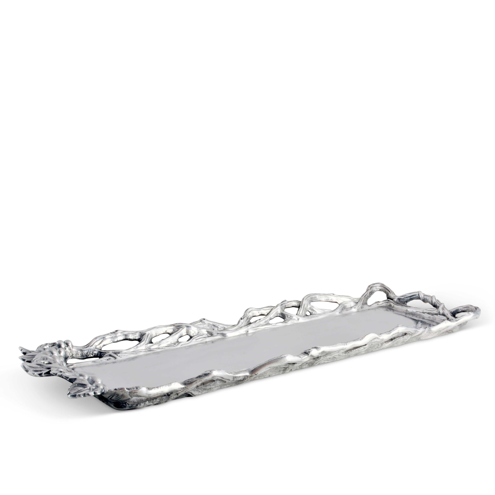 Grape Open Vine Oblong Tray Arthur Court Designs