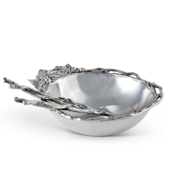 Grape Open Vine Salad Set 3-Pc Arthur Court Designs