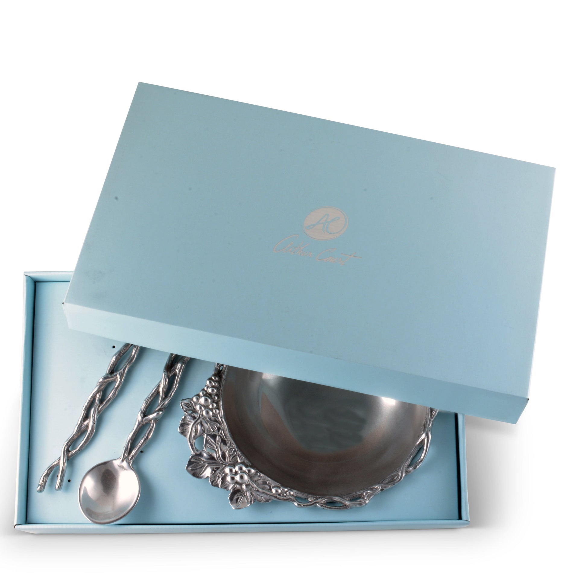 Grape Open Vine Salad Set 3-Pc Arthur Court Designs