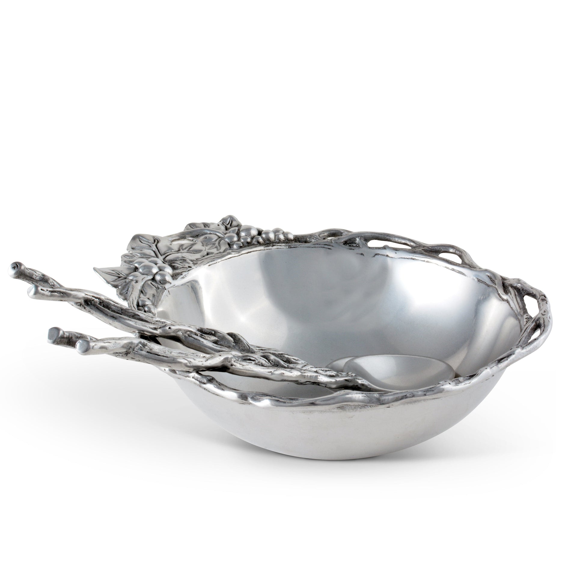 Grape Open Vine Salad Set 3-Pc Arthur Court Designs