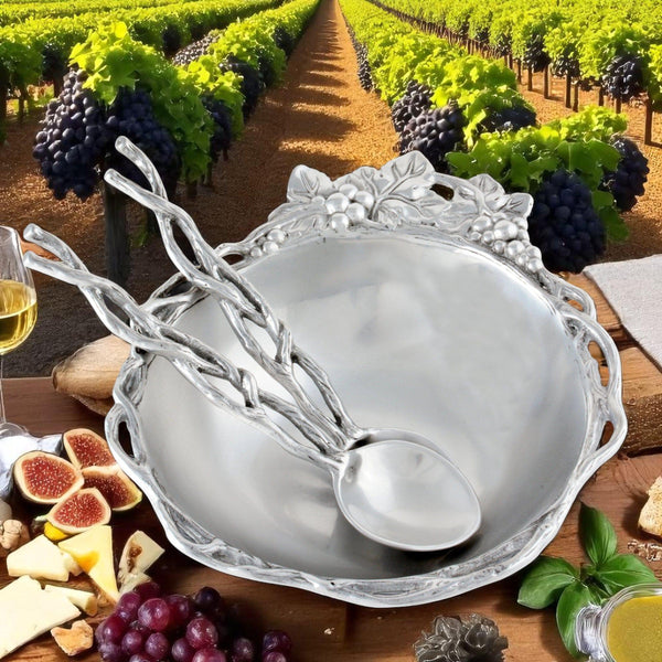 Grape Open Vine Salad Set 3-Pc