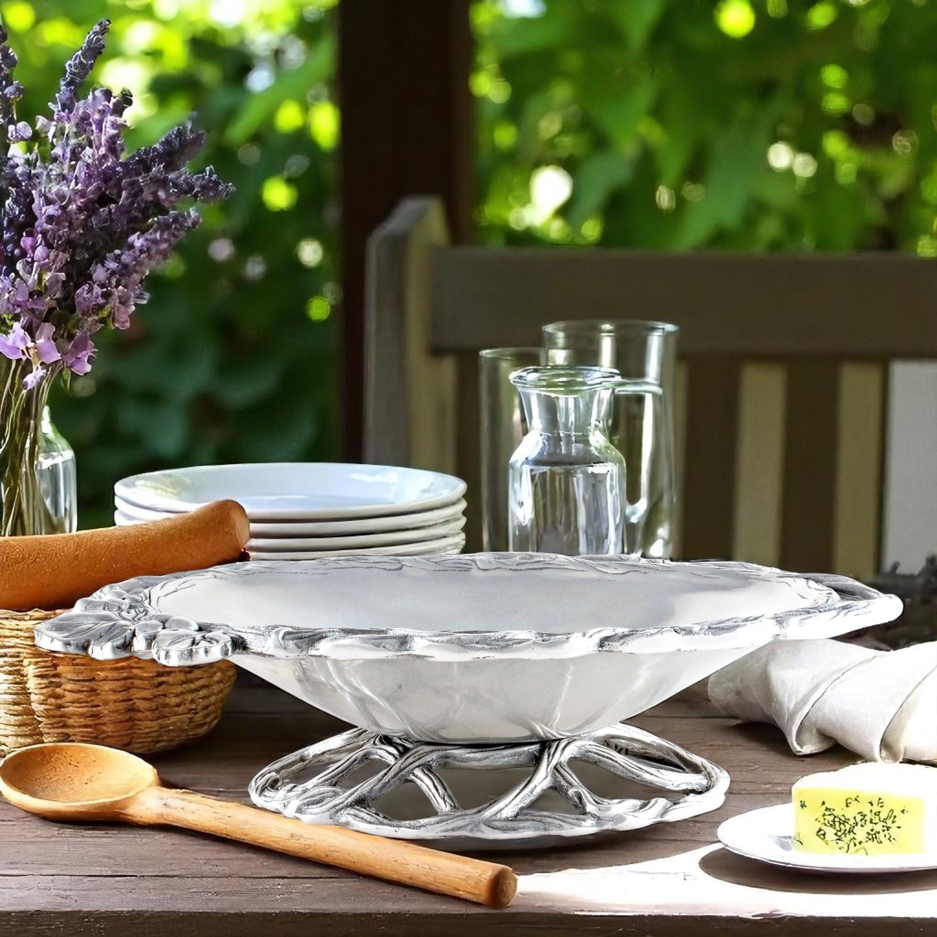 Grape Open Vine Vegetable Dish