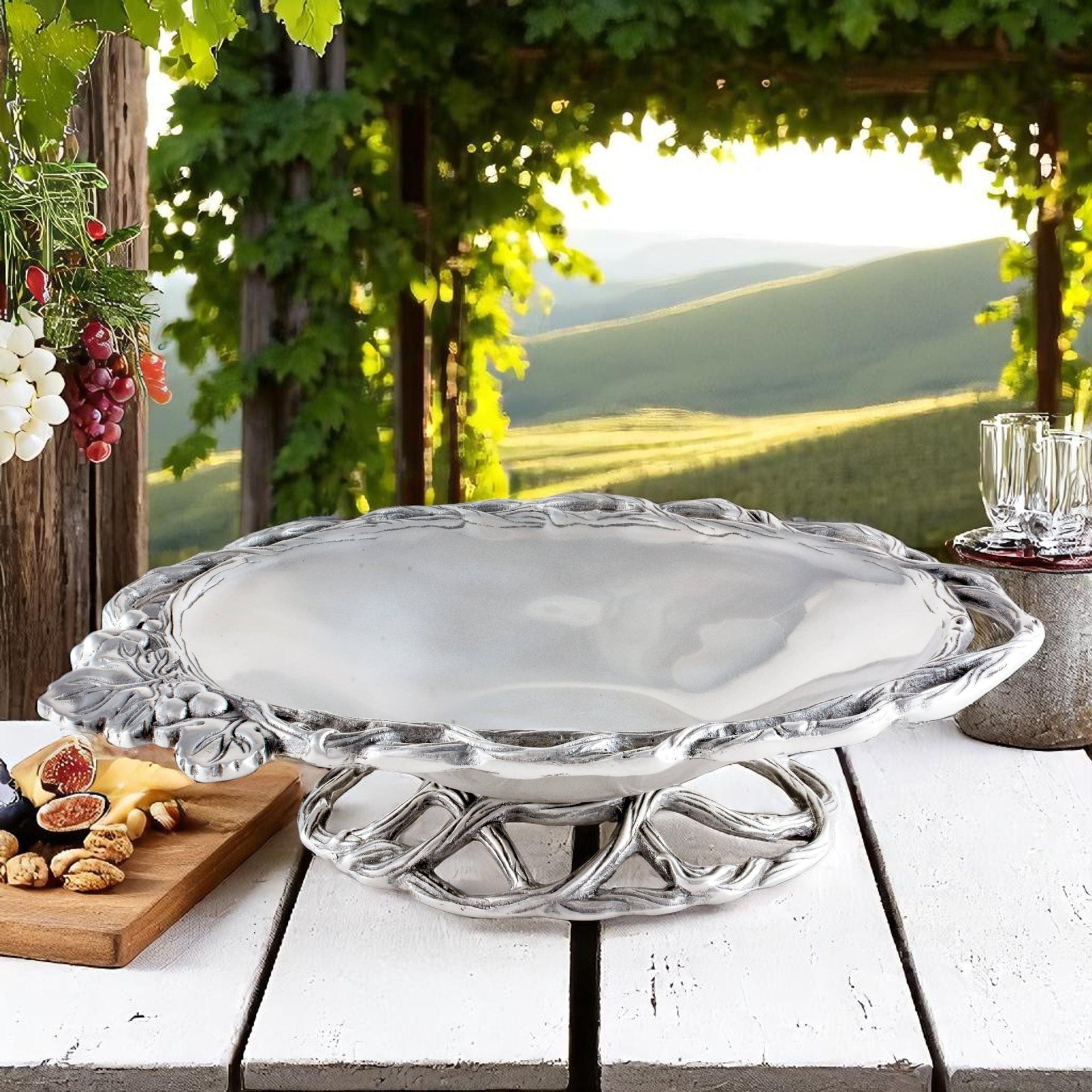 Grape Open Vine Vegetable Dish