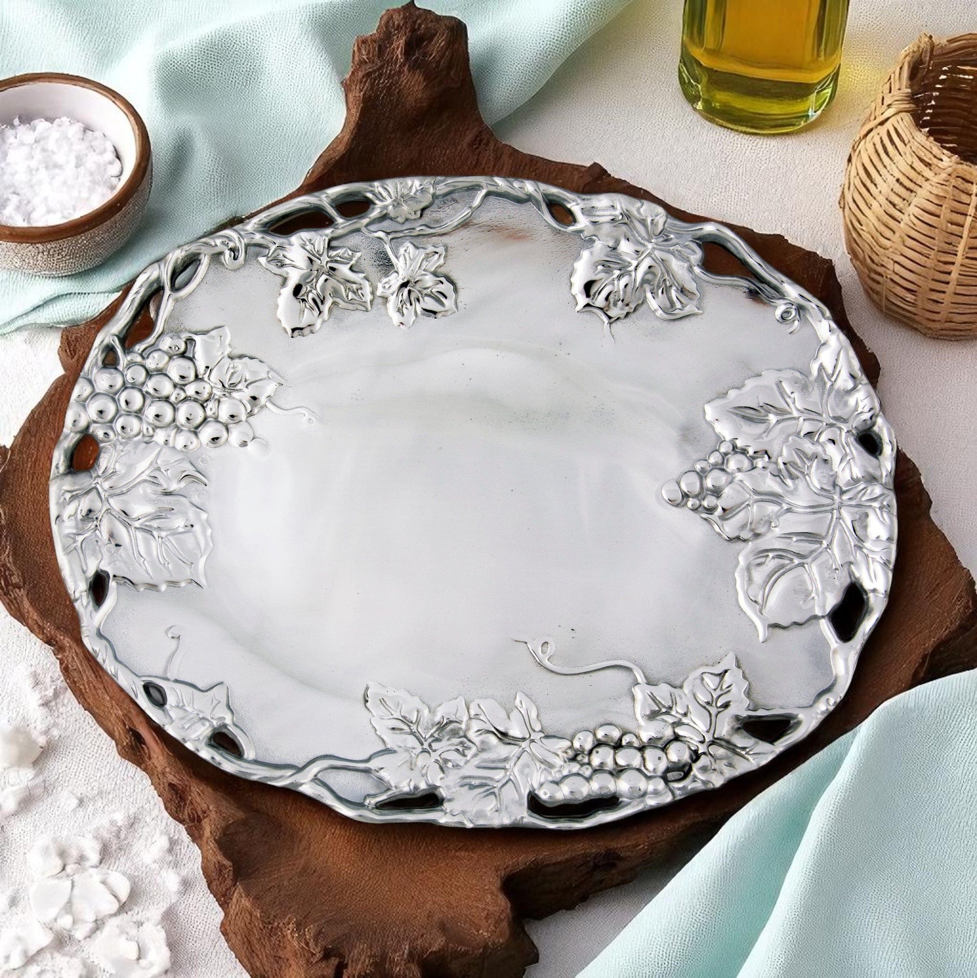 Grape Oval Platter Arthur Court Designs