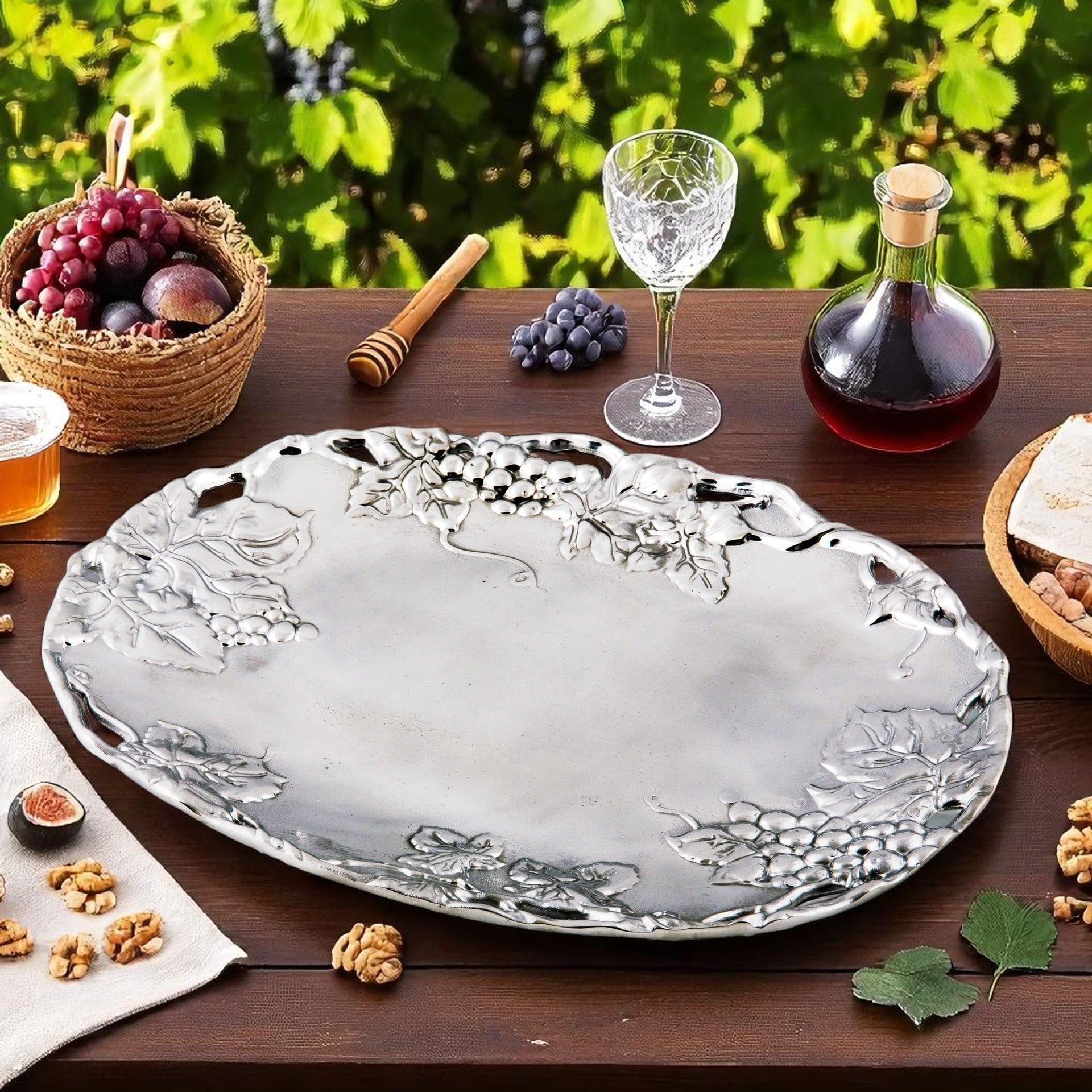 Grape Oval Platter Arthur Court Designs