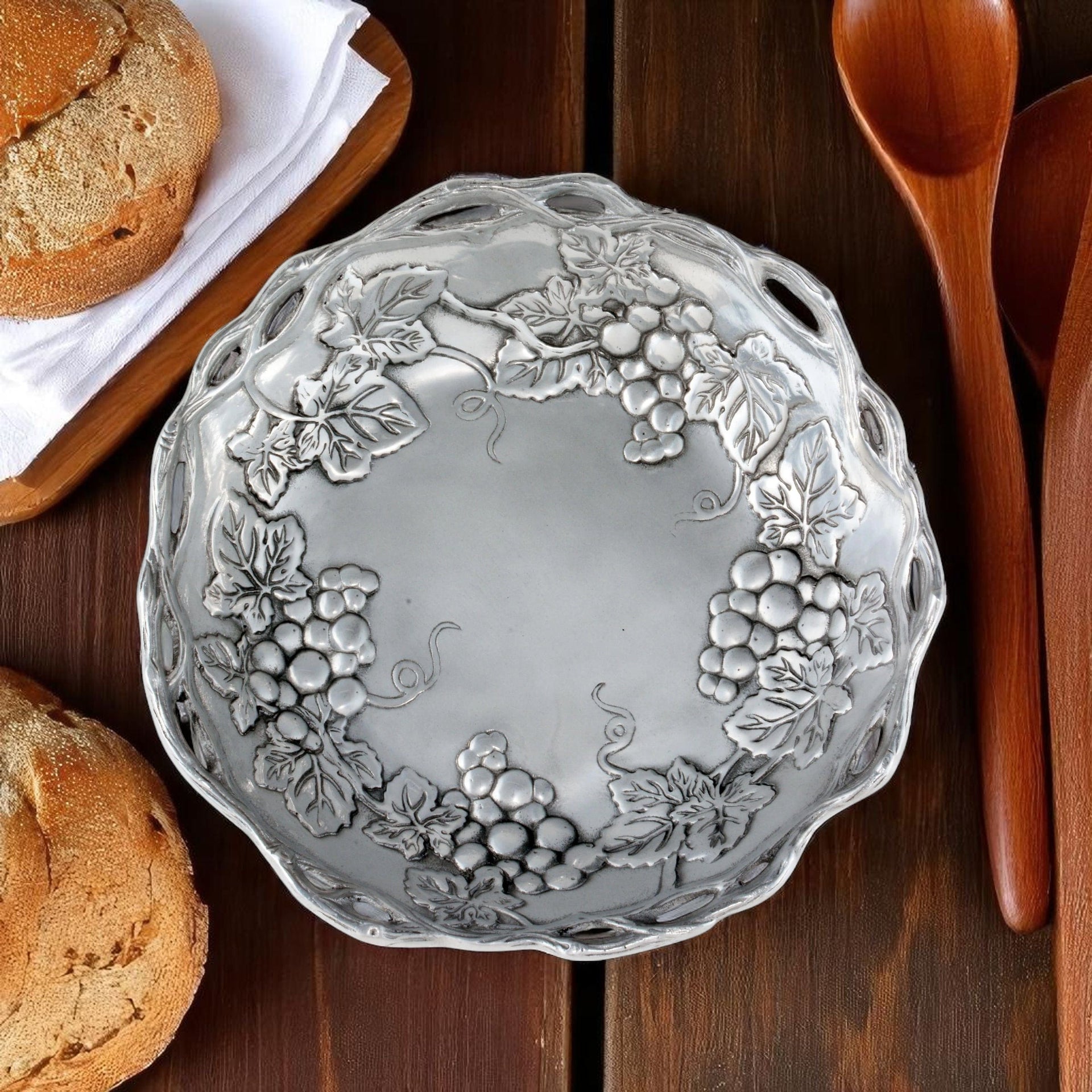 Grape Pasta Bowl Arthur Court Designs