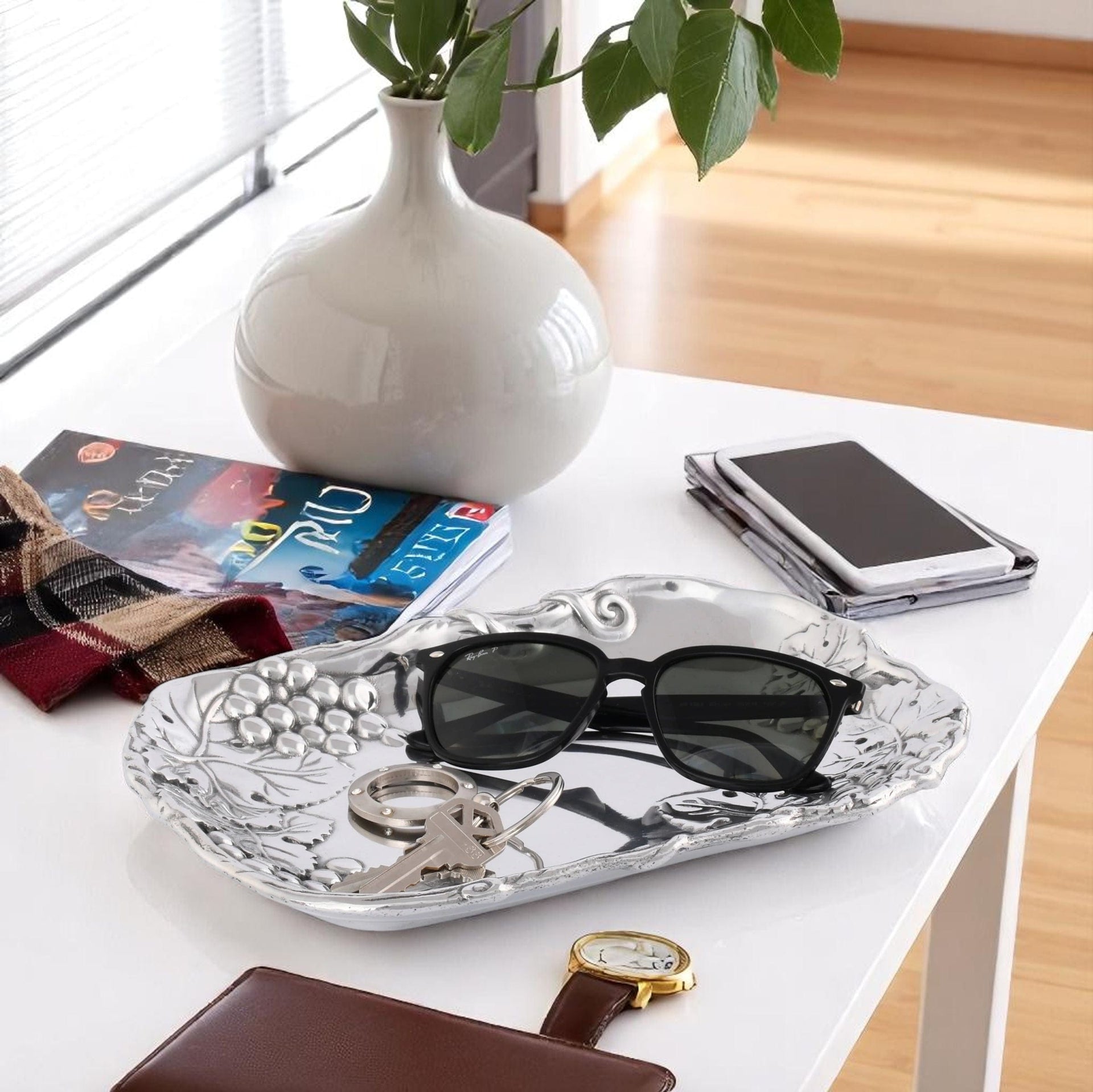 Grape Pattern Catch All Arthur Court Designs