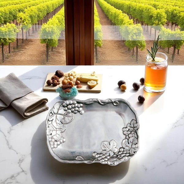 Grape Pattern Catch All Arthur Court Designs