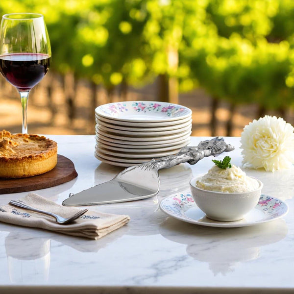 Grape Pie Server Arthur Court Designs