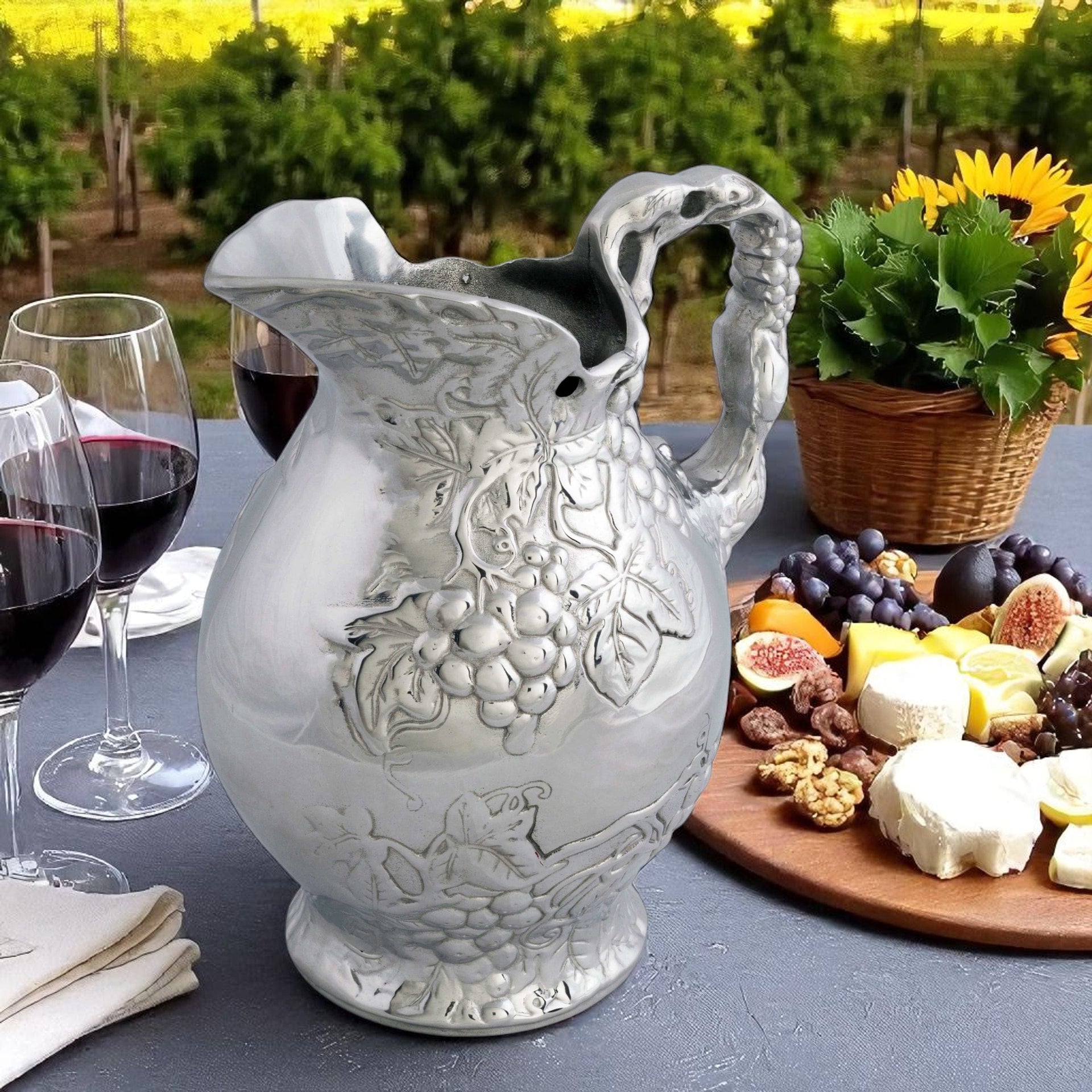 Grape Pitcher Arthur Court Designs