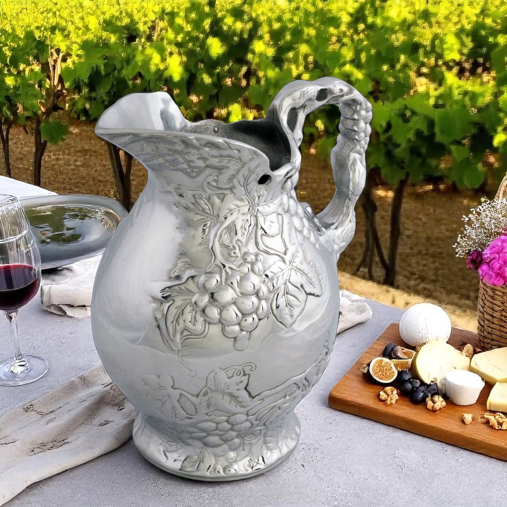 Grape Pitcher Arthur Court Designs
