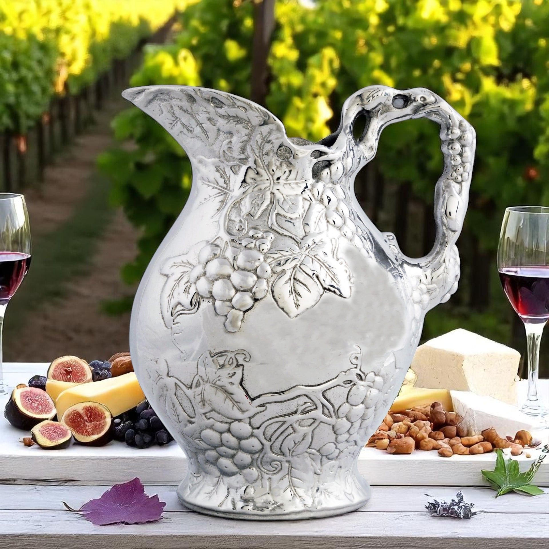 Grape Pitcher Arthur Court Designs