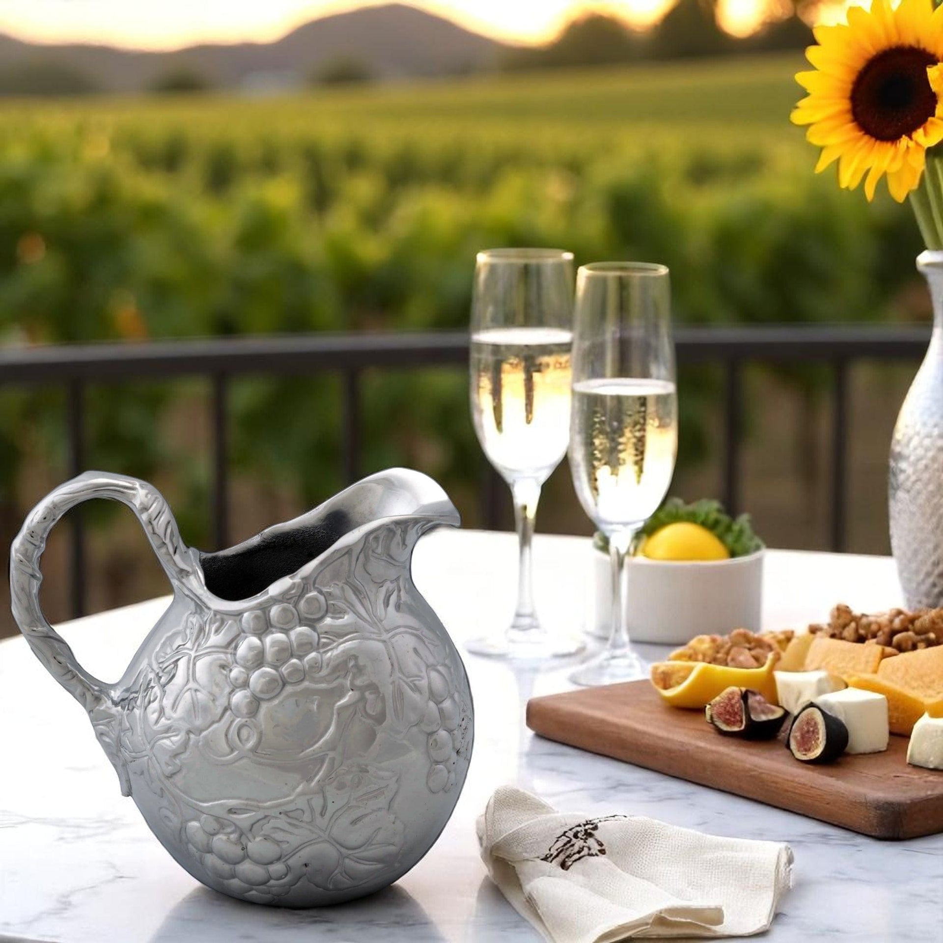 Grape Pitcher Small Arthur Court Designs