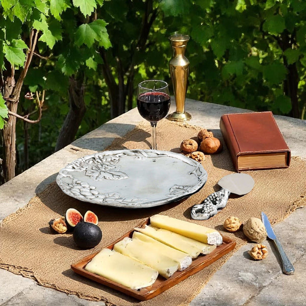 Grape Plate with Server Arthur Court Designs