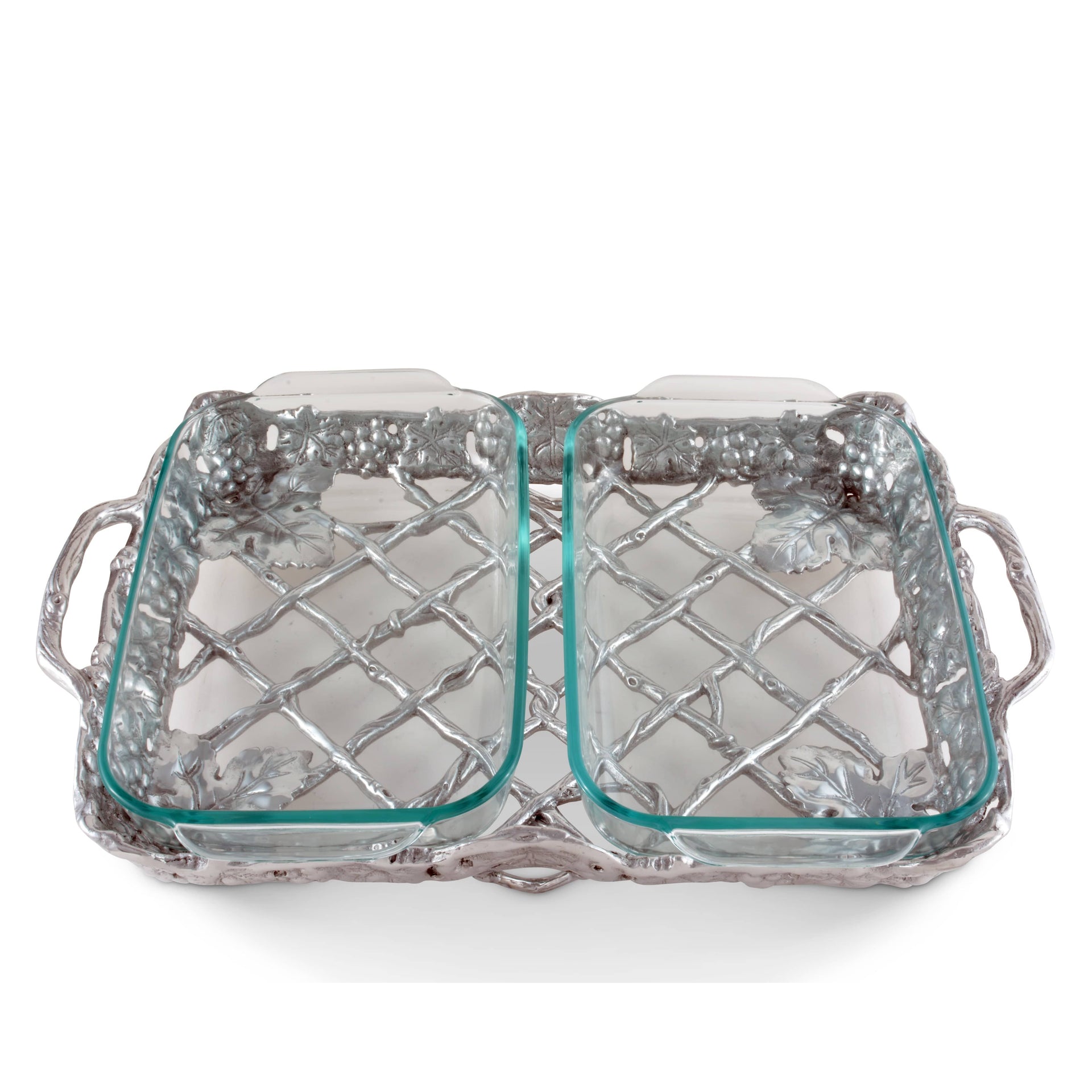 Grape Pyrex Holder 2qt Arthur Court Designs