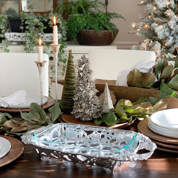 Grape Pyrex Holder 3qt Arthur Court Designs