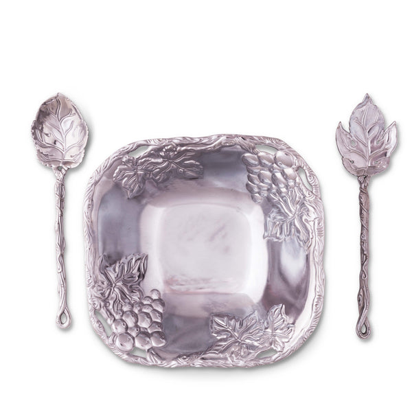 Grape Salad Set 3-Pc Arthur Court Designs