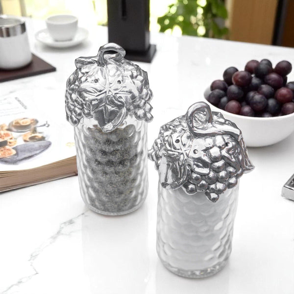 Grape Salt and Pepper Set Arthur Court Designs