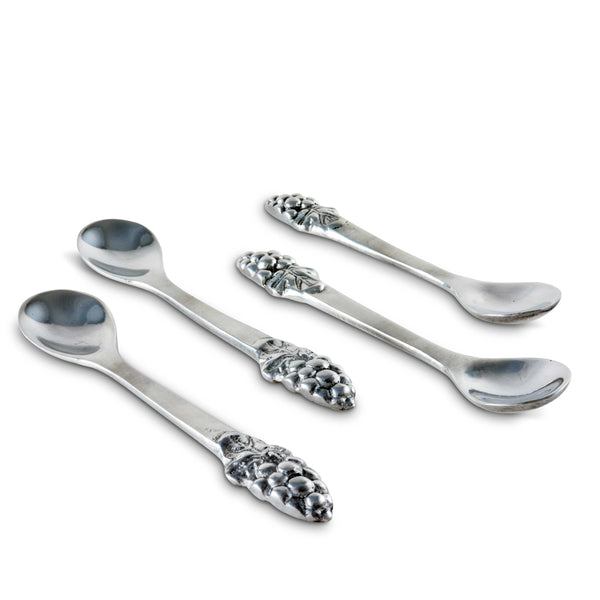 Grape Set/4 Spoons Arthur Court Designs