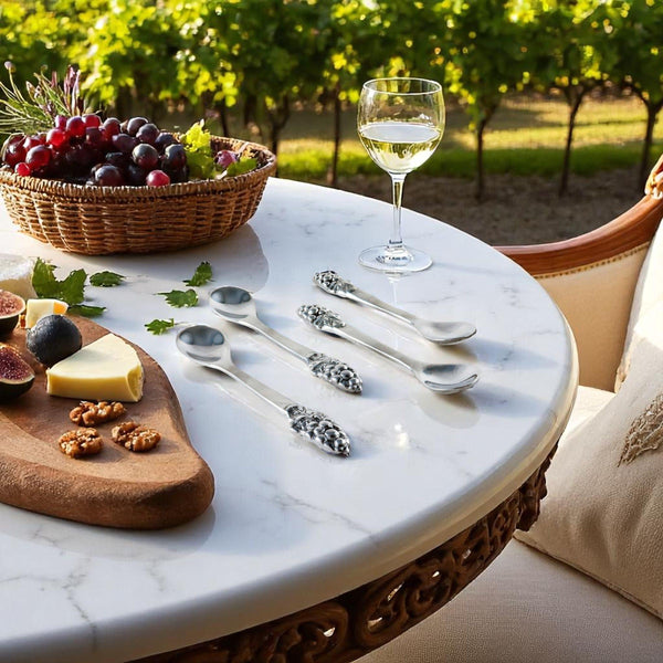 Grape Set/4 Spoons