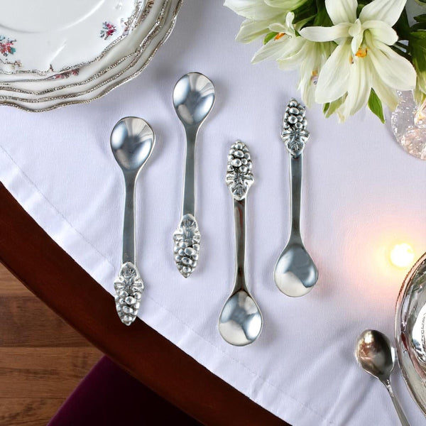 Grape Set/4 Spoons Arthur Court Designs