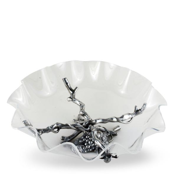 Grape Stand Acrylic Bowl 16 Arthur Court Designs