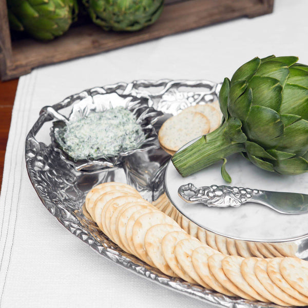 Grape Tray Entertainment Set 5 Arthur Court Designs