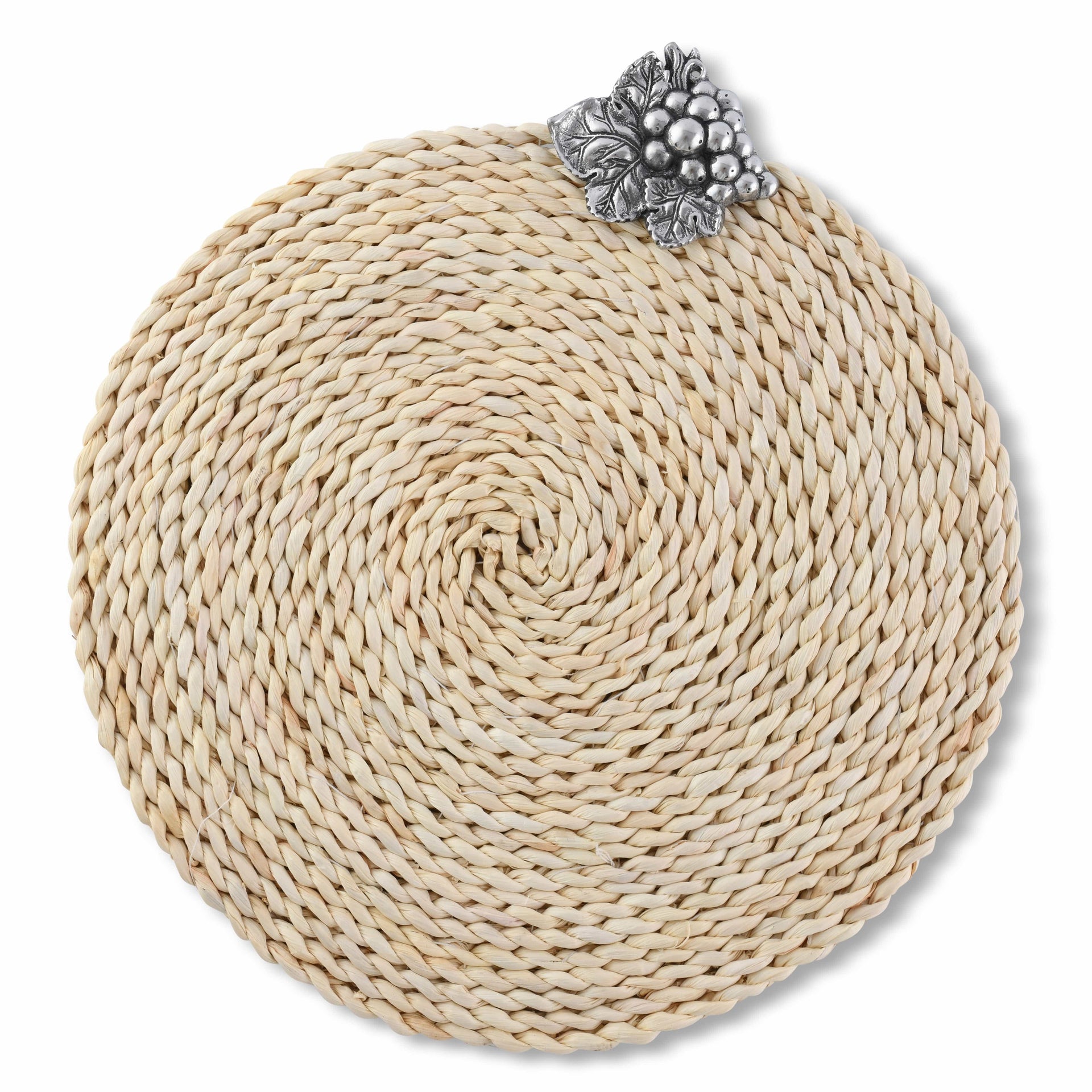 Grape Twisted Seagrass Placemats - set of 4 Arthur Court Designs