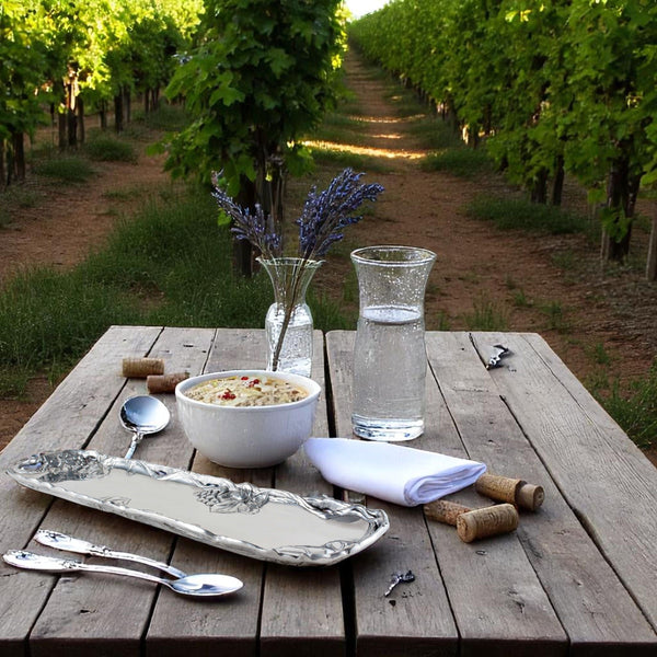 Grape Vineyard Oblong Tray Arthur Court Designs