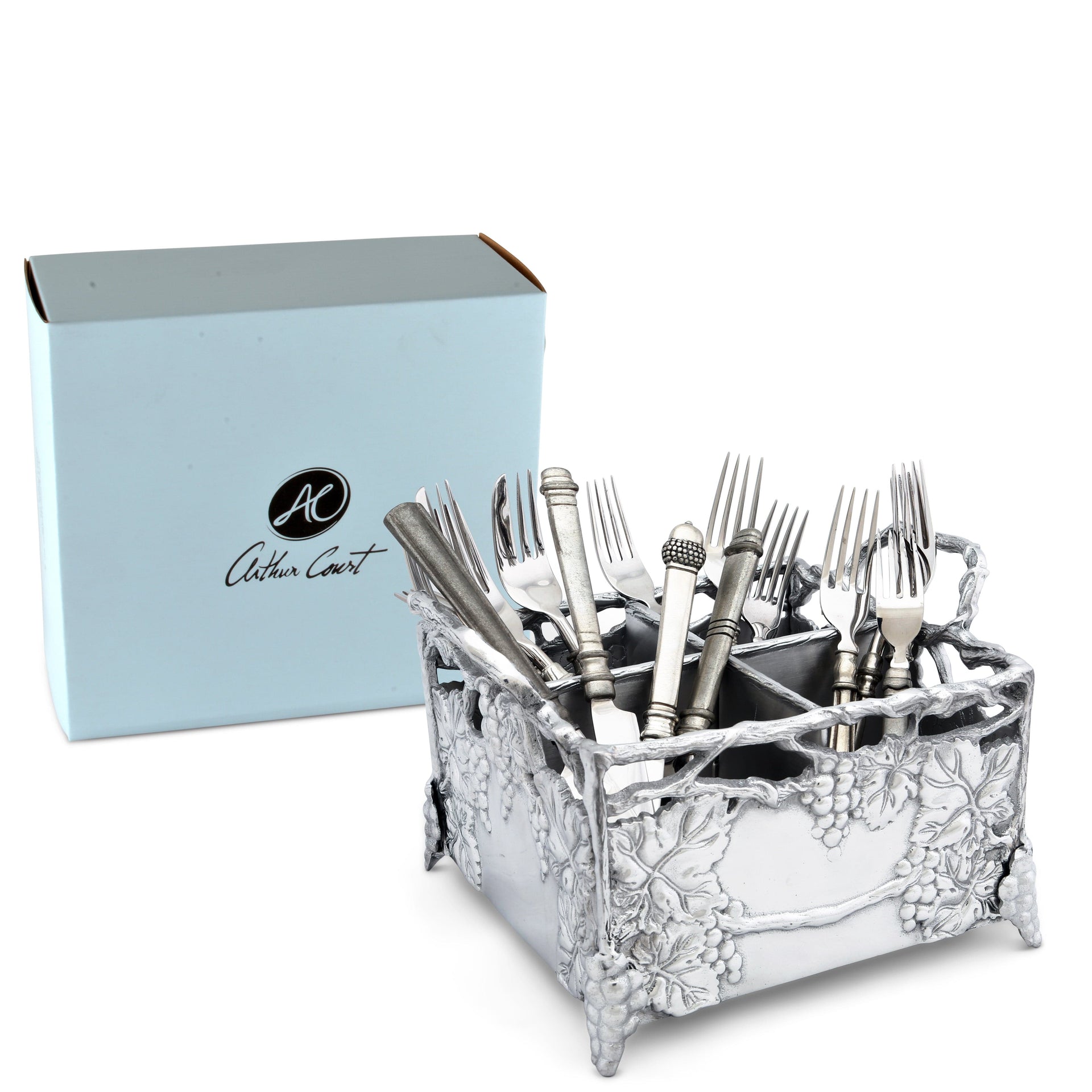 Grapevine Flatware Caddy Arthur Court Designs