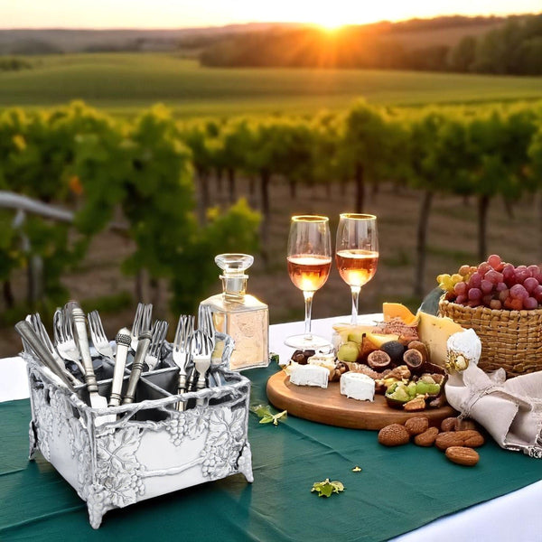 Grapevine Flatware Caddy Arthur Court Designs