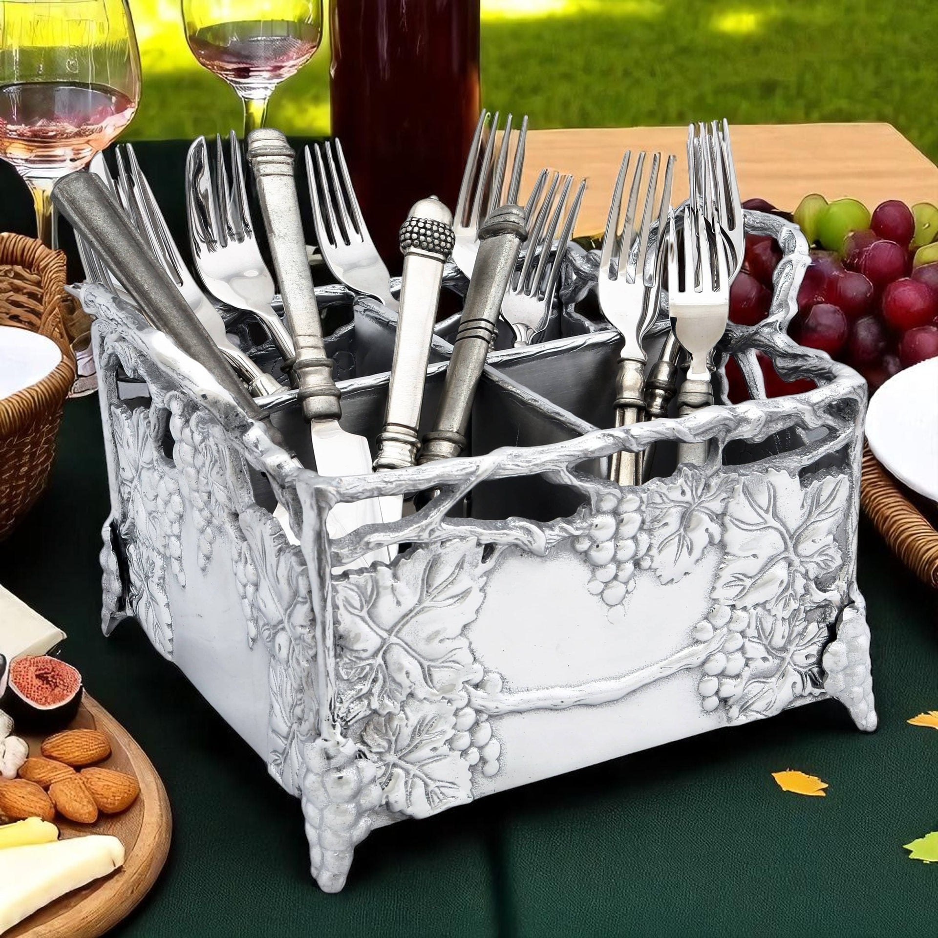 Grapevine Flatware Caddy Arthur Court Designs