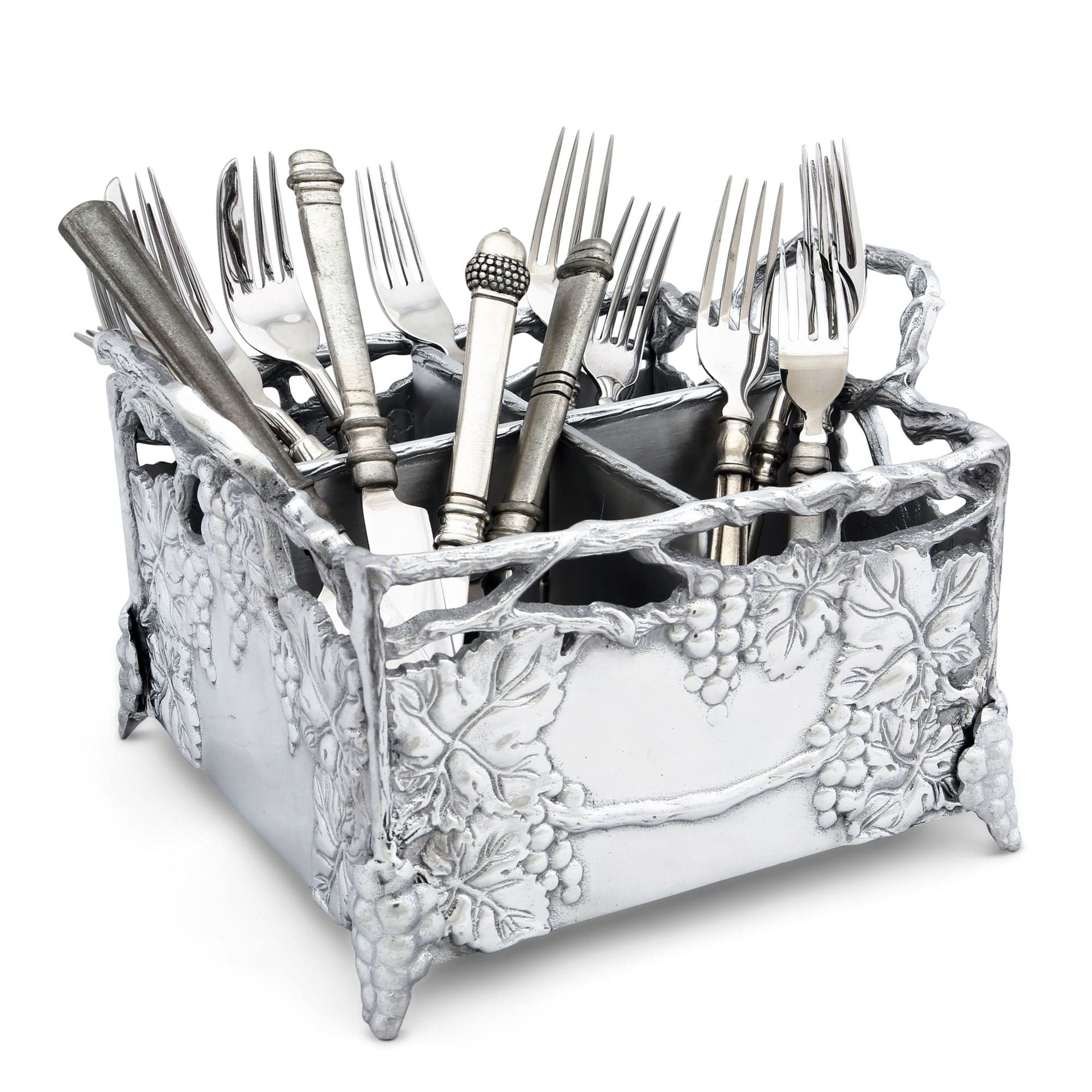 Grapevine Flatware Caddy by Arthur Court Designs