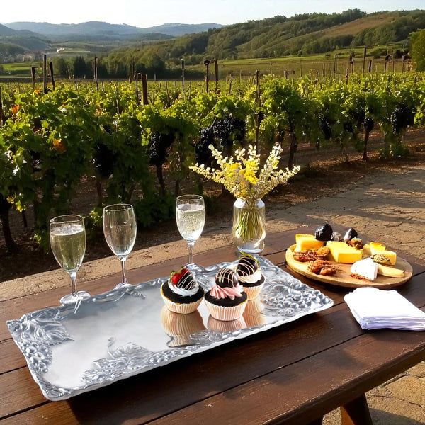 Grapevine Oblong Tray Arthur Court Designs