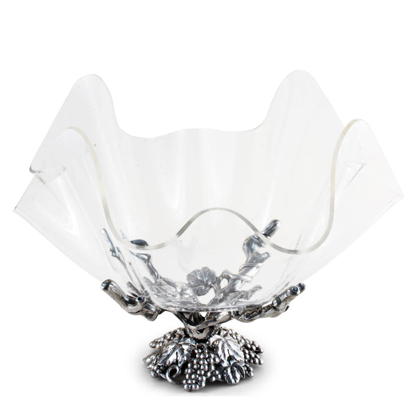 Grapevine Stand Acrylic Bowl 14