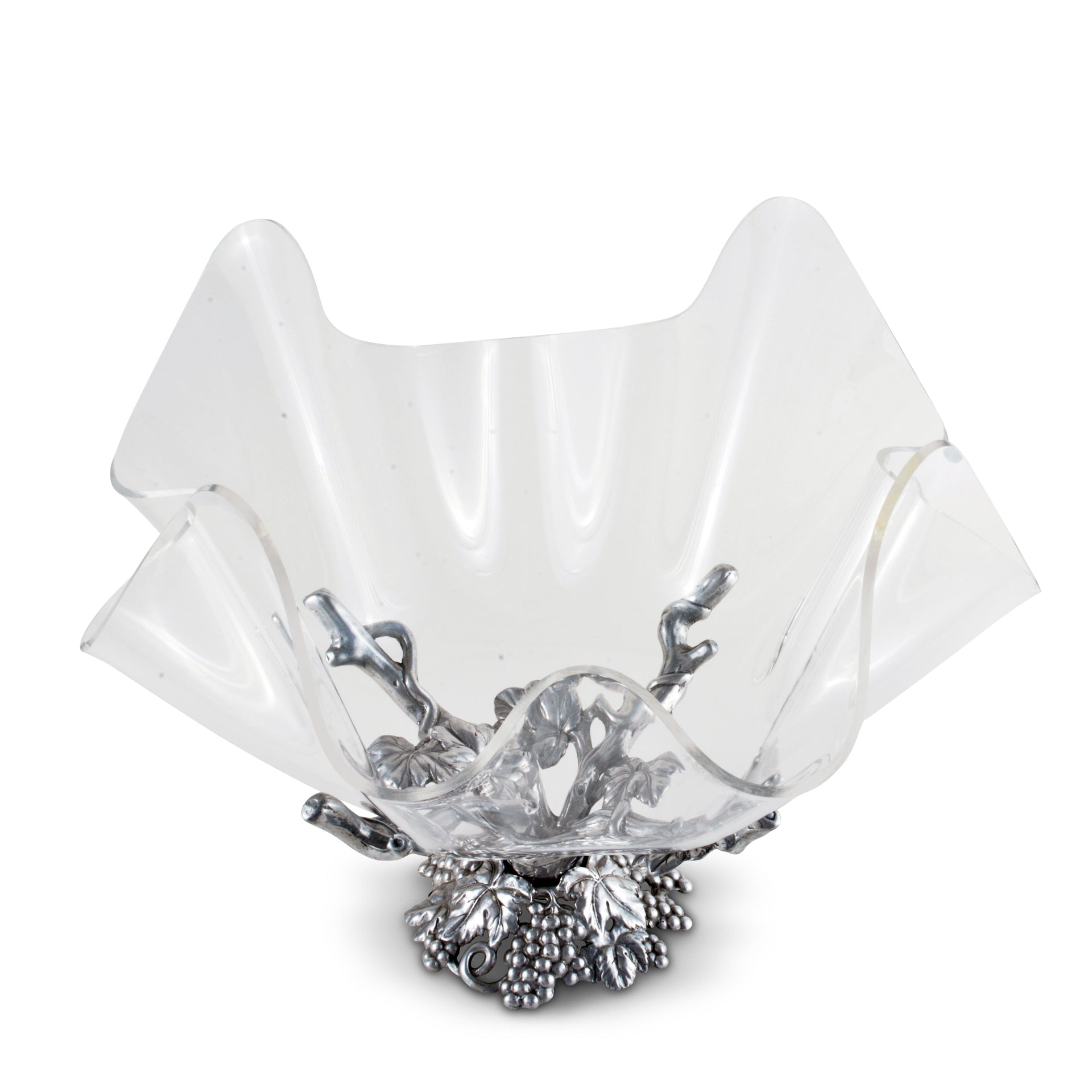 Grapevine Stand Acrylic Bowl 14 Arthur Court Designs