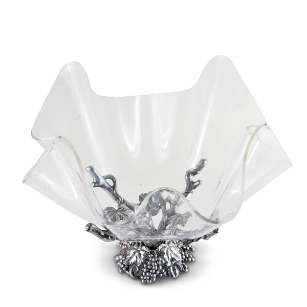 Grapevine Stand Acrylic Bowl 14