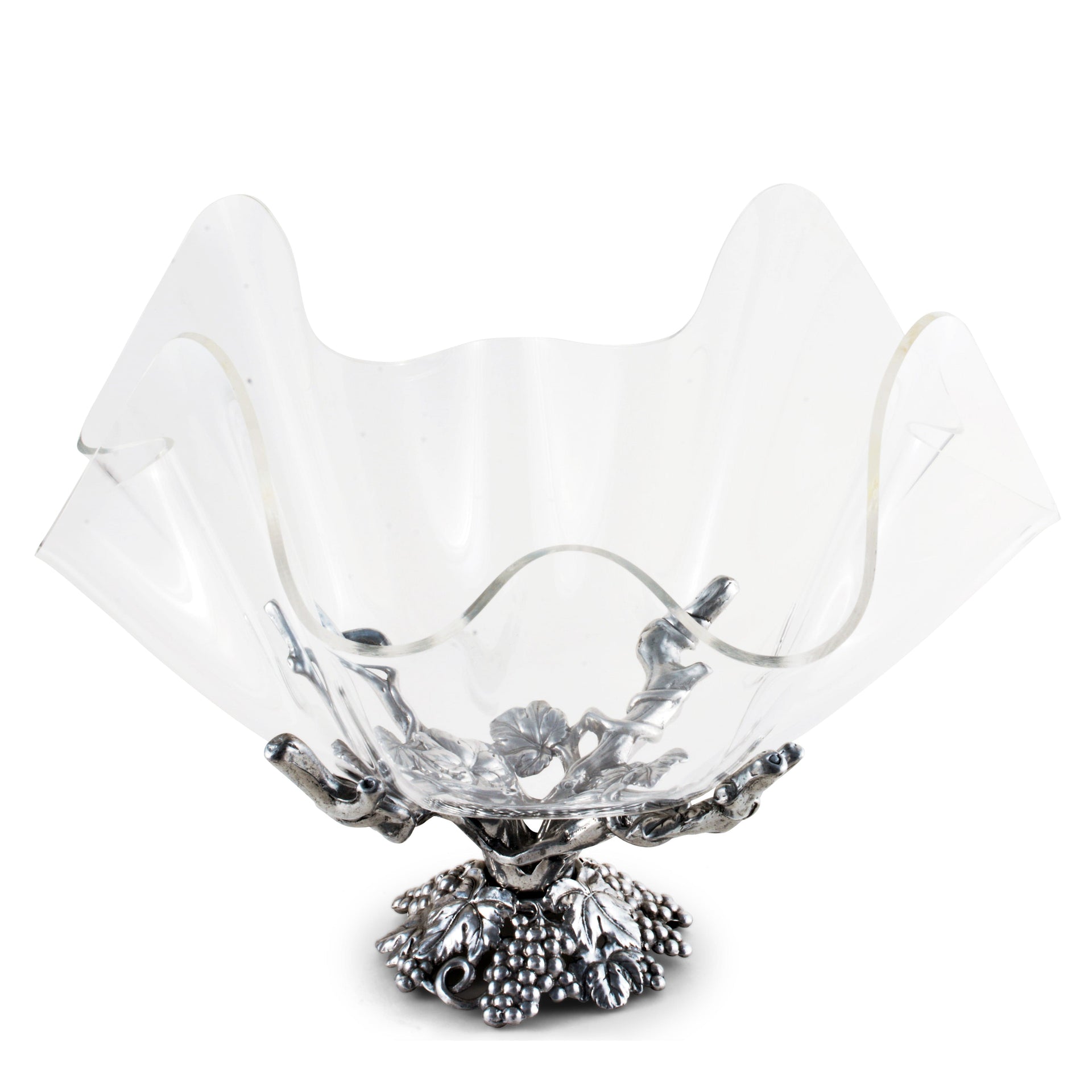 Grapevine Stand Acrylic Bowl 14 Arthur Court Designs