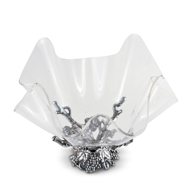 Grapevine Stand Acrylic Bowl 14 Arthur Court Designs