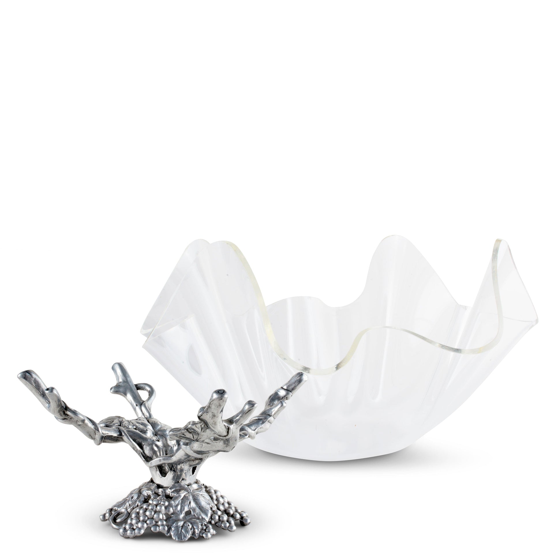 Grapevine Stand Acrylic Bowl 14 Arthur Court Designs