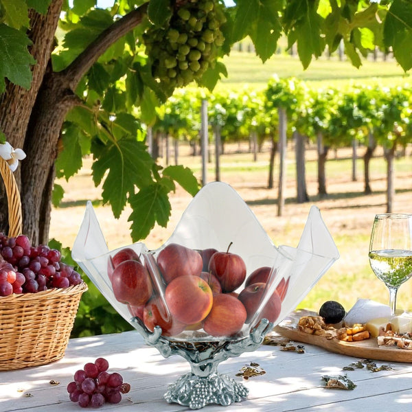 Grapevine Stand Acrylic Bowl 14 Arthur Court Designs