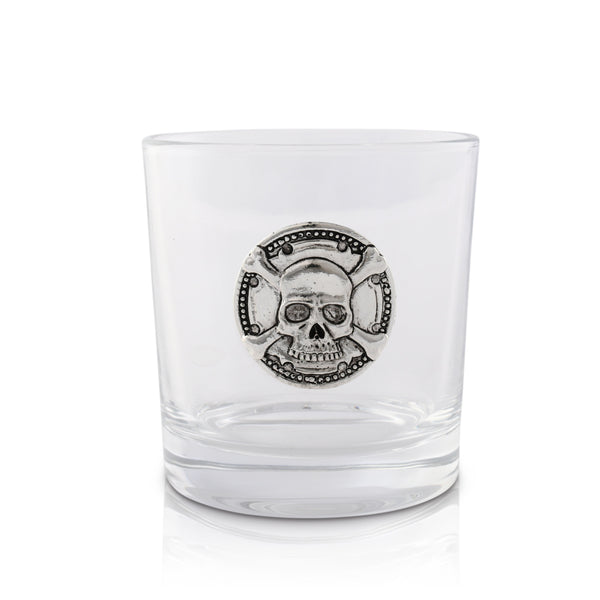 Skull Bar Glasses Set of 4 Arthur Court Designs