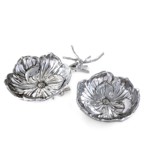 Magnolia 2-Bowl Bowl Arthur Court Designs