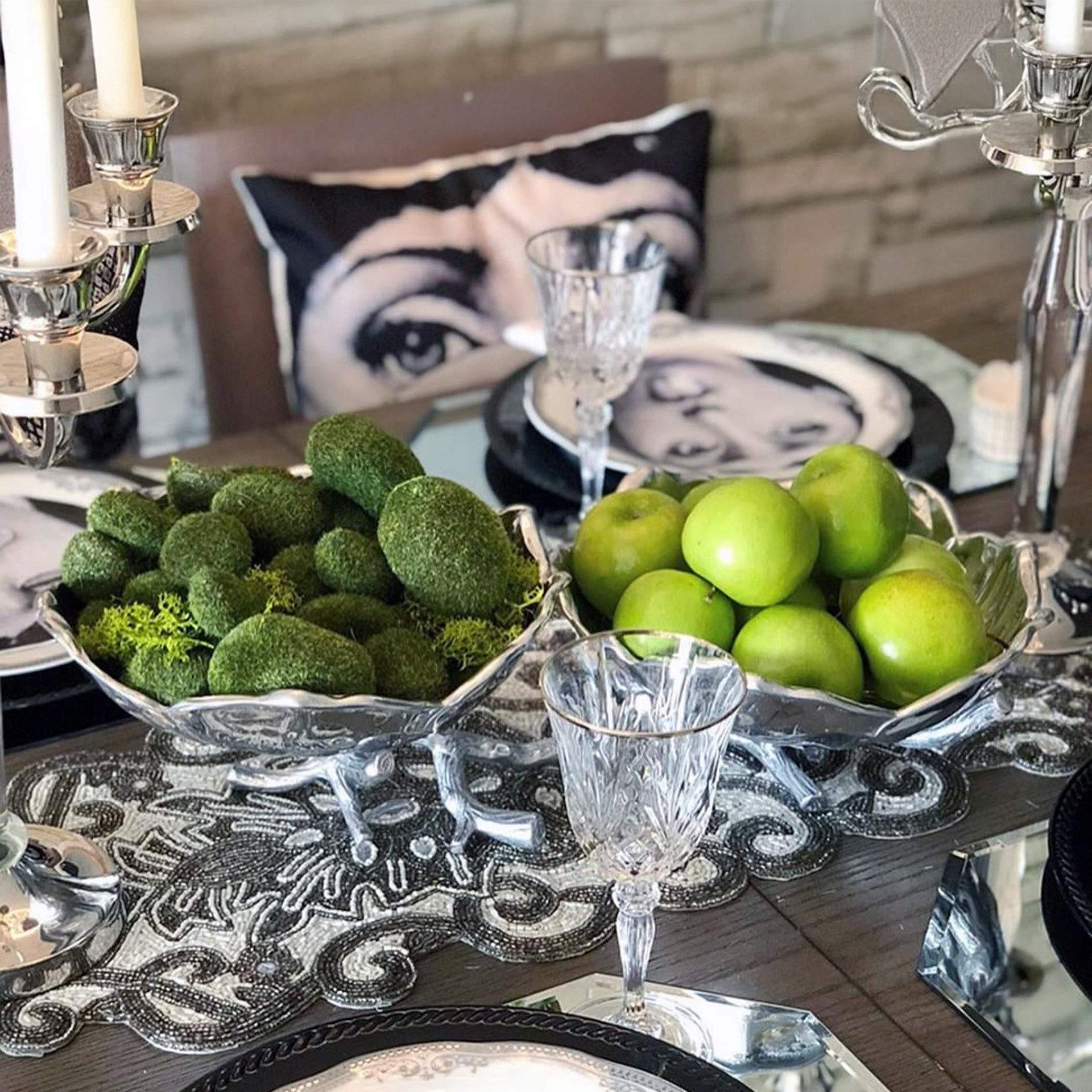 Magnolia 2-Bowl Bowl Arthur Court Designs