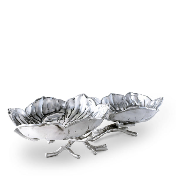 Magnolia 2-Bowl Bowl Arthur Court Designs